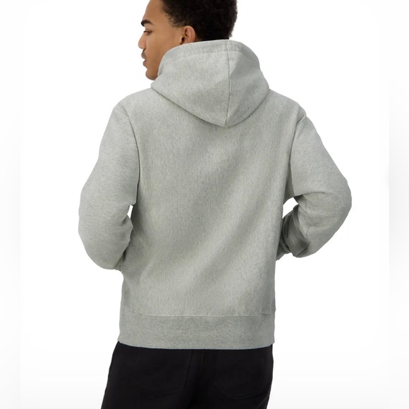 CHAMPION Men’s Reverse Weave Hoodie, C Logo Oxford Gray X-Small New with… - Picture 2 of 16